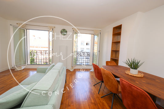 Mobility lease │ Urban retreat in Paris- Newly Renovated │15th │ 4 people