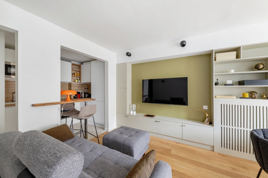 New design and calm: Eiffel Tower Area │ 15th │ 4 people