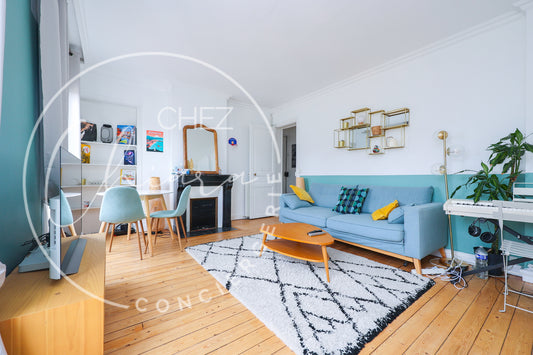 Mobility lease │ Lovely long stay in Paris Eiffel Tower magic view! │ 15th │ 2 people
