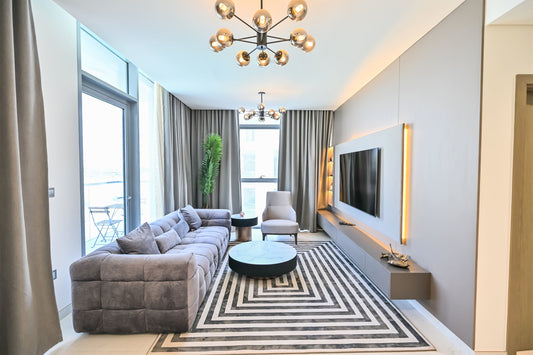 Corner One-Bedroom Apartment with Tranquil Lagoon View