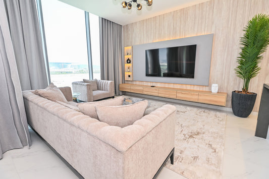 Stylish 2-Bedroom Unit with Lagoon Views