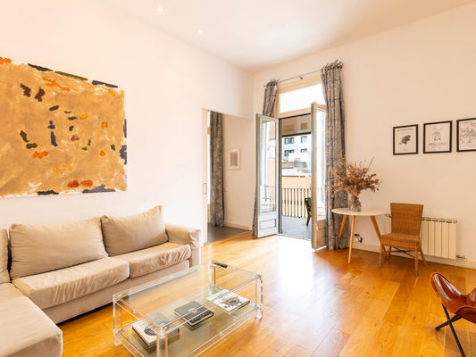 Apartamento diseño de 3 habitaciones con terraza, Barcelona