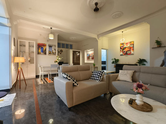 Spacious & Stylish 3BHK (KR Puram) - Urban Begonia