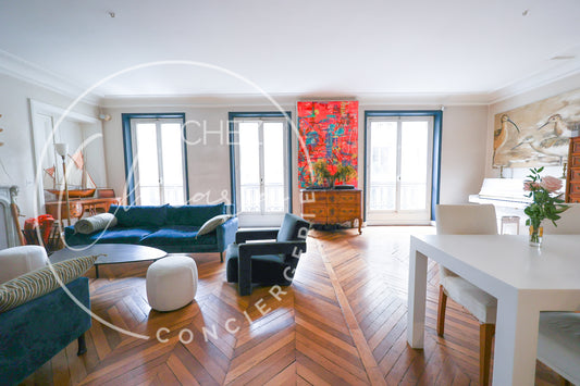 Haussmanian for 6 - Tour Eiffel │16th │ 6 people